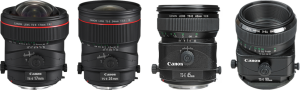 Canon Tilt-Shift Lenses